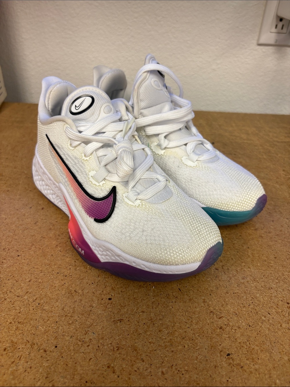 Nike Air Zoom BB NXT White Hyper Violet Crimson 2020 CK5707-100 Size 4